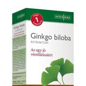 Interherb ginkgo biloba kapszula 30db