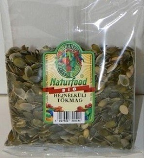 Naturfood bio héjnélküli tökmag 100g 