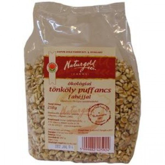 Naturgold bio tönköly puffancs fahéjjas 250g 