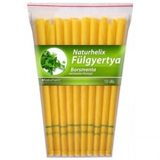 Naturhelix fülgyertya borsmenta 10db