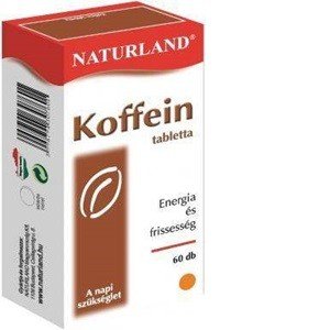 Naturland koffein tabletta 60db