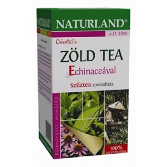 Naturland zöld tea echinacea 20 filter