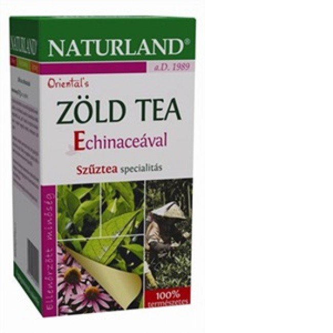 Naturland zöld tea echinacea 20 filter