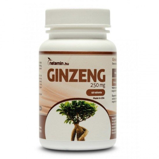 Netamin ginzeng 250mg 40db