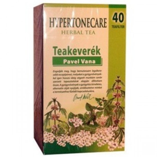 Pavel vana hypertonecare herbal tea 40 filter
