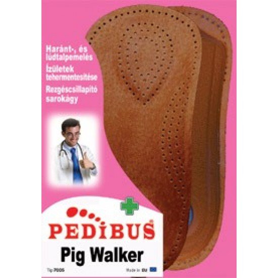 Pedibus talpbetét pig walker 43-44 1 pár Pedibus talpbetét pig walker 43-44 1 pár