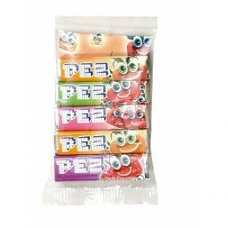 Pez cukorka 4+1 ajándék 5db