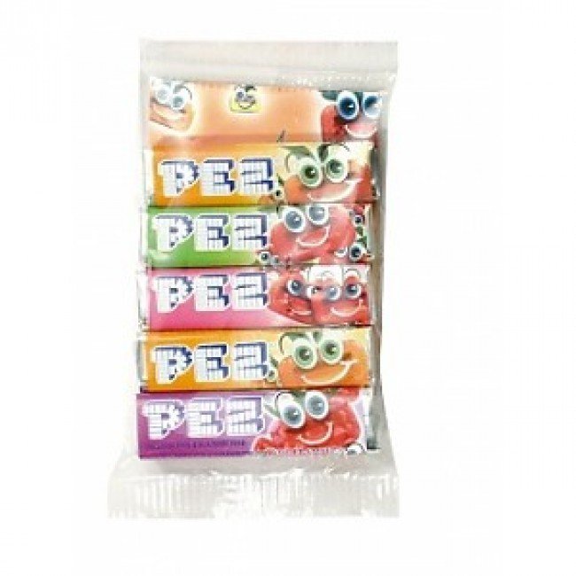 Pez cukorka 4+1 ajándék 5db