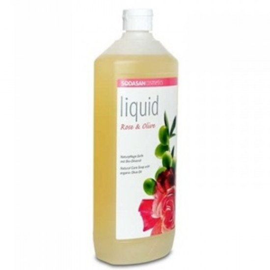 Sodasan bio folyékony szappan rózsa 1000ml Sodasan bio folyékony szappan rózsa 1000ml