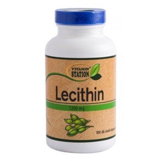 Vitamin station lecithin kapszula 100db