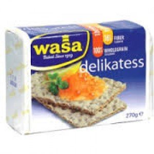 Wasa ropogós kenyérke delikatess 275g 