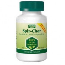 Zöldvér spir-Chor tabletta 100%-os 60+18db