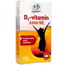 1x1 d3-vitamin 2000ne tabletta 60db