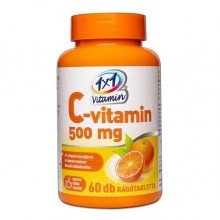 1X1 vitaday c-Vitamin 500 mg rágótabletta 60db