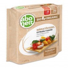 Abonett extrudált bio kenyér máriatövis 100g