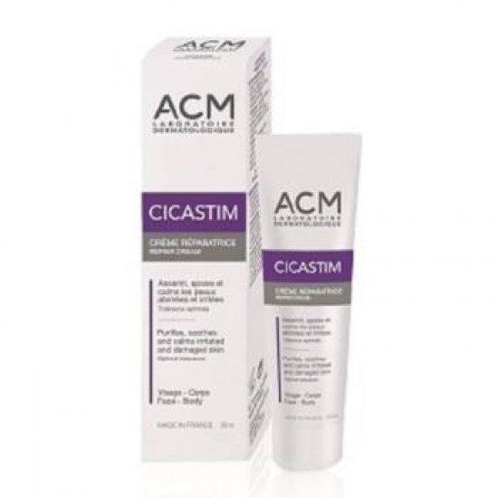 ACM Cicastim nyugtató bőrregeneráló krém 20ml ACM Cicastim nyugtató bőrregeneráló krém 20ml