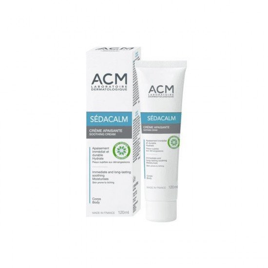 ACM Sédacalm viszketéscsillapító nyugtató krém 120ml ACM Sédacalm viszketéscsillapító nyugtató krém 120ml