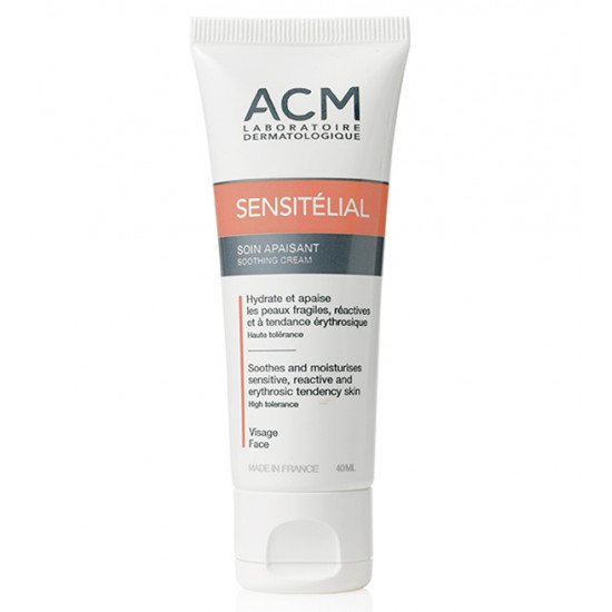 ACM Sensitélial nyugtató és hidratáló arckrém érzékeny bőrre 40ml ACM Sensitélial nyugtató és hidratáló arckrém érzékeny bőrre 40ml