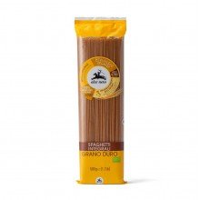 Alce nero bio durumtészta teljes kiörlésű spagetti 500g 