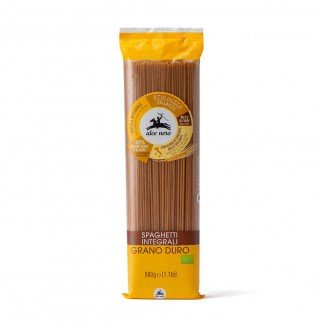 Alce nero bio durumtészta teljes kiörlésű spagetti 500g 