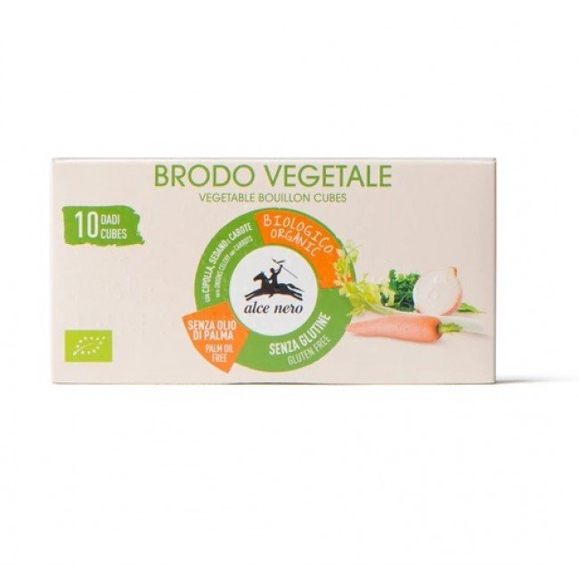 Alce nero bio zöldség fűszerkocka 100g