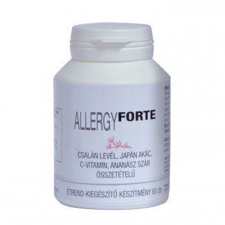 Allergy forte étrend-kiegészítő kapszula 60db