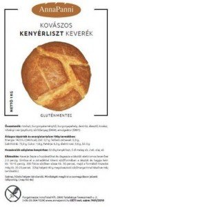 Annapanni gluténmentes kovászos lisztkeverék 1000g Annapanni gluténmentes kovászos lisztkeverék 1000g