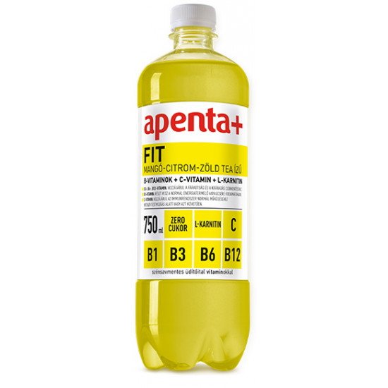 Apenta+ üdítőital fit mangó-citrom-zöldtea 750ml