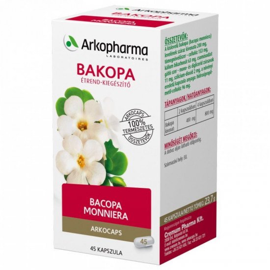 Arkocaps bakopa kapszula 45db Arkocaps bakopa kapszula 45db