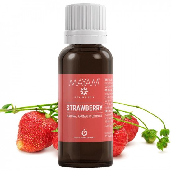 Mayam Aromás eper kivonat természetes illatosító 25ml Mayam Aromás eper kivonat természetes illatosító 25ml