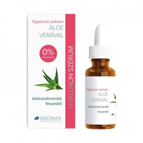 Aromax hyaluron szérum aloe verával 20ml