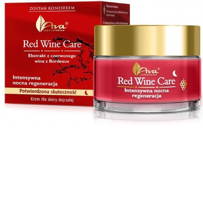 Ava anti-aging ránctalanító éjszakai arckrém vörösbor kivonattal 50ml