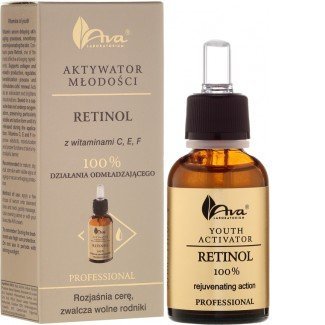 Ava tiszta retinol ránctalanító ampulla c+e+f vitaminnal 30ml