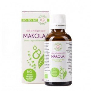 Bálint 100%-os bio hidegen sajtolt mákolaj 50ml