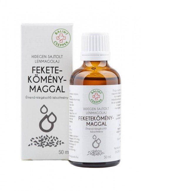 Bálint feketeköménymag olajos kivonat lenmagolajjal 50ml