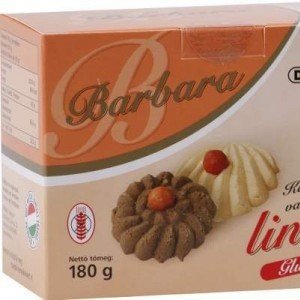 Barbara gluténmentes kakaós-Vaníliás linzer 150g 