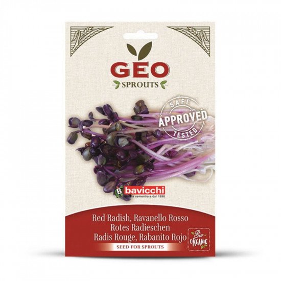 Bavicchi Bio Piros retek csíráztatáshoz 15g Bavicchi Bio Piros retek csíráztatáshoz 15g