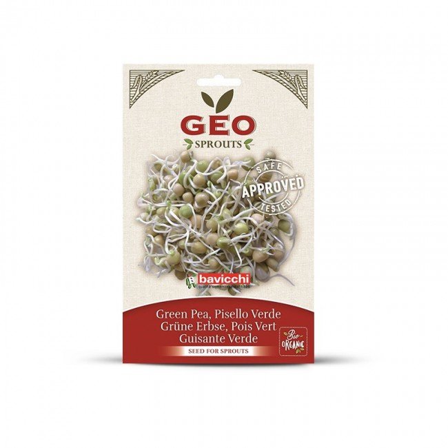 Bavicchi Bio Zöldborsó csíráztatáshoz 90g Bavicchi Bio Zöldborsó csíráztatáshoz 90g