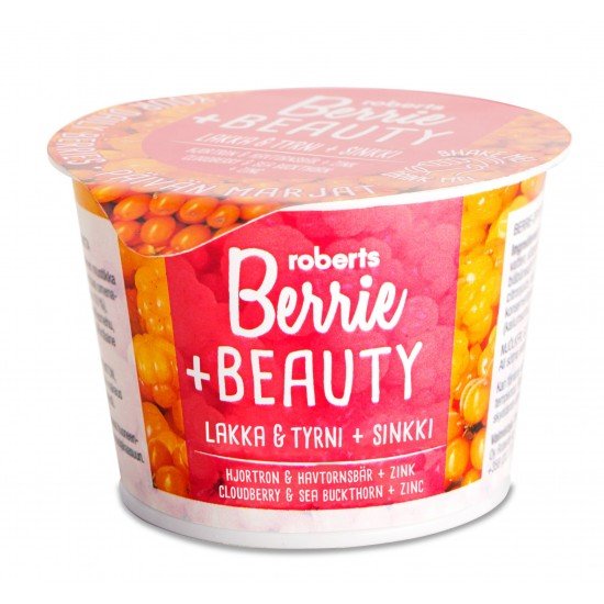 Berrie +Beauty Mocsári hamvas szeder + homoktövis + cink 100ml