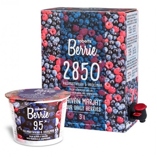 Berrie Vad fekete áfonya + málna 3000ml Berrie Vad fekete áfonya + málna 3000ml