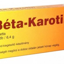 Béta-Karotin tabletta 40db