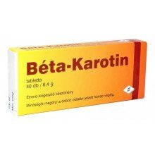 Béta-Karotin tabletta 40db