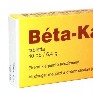 Béta-Karotin tabletta 40db