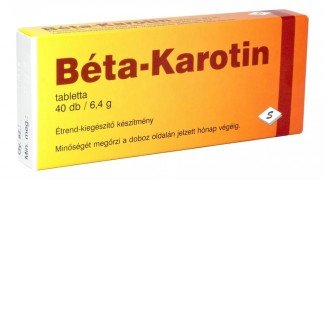 Béta-Karotin tabletta 40db
