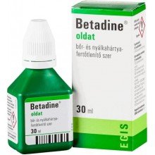 Betadine nyálkahártya fertőtlenitő 30ml