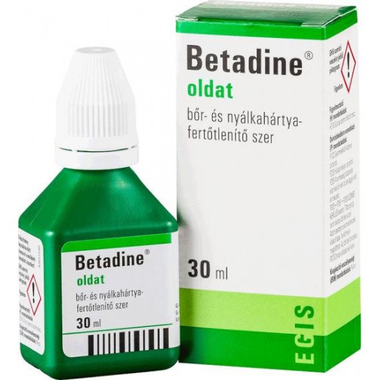 Betadine nyálkahártya fertőtlenitő 30ml