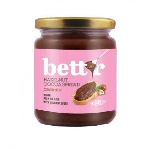 Bett'r bio kakaós törökmogyorókrém 250g Bett'r bio kakaós törökmogyorókrém 250g