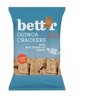 Bett'r bio quinoa kréker paprikás 100g