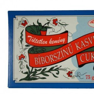 Biborszinü kasvirág cukorka mentolos 75g 