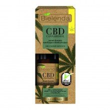 Bielenda CBD Cannabidiol hidratáló és méregtelenítő Booster arcszérum CBD vegyes és zsíros bőrre 15ml